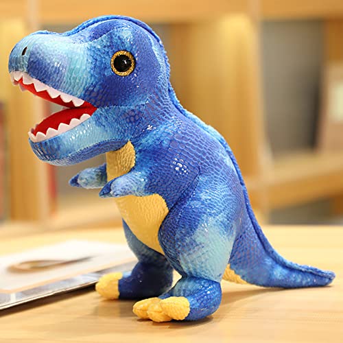 Fycakly verformt süßes Mini Anhänger Puppe Anhänger Tasche Schule Dinosaurier Tasche Schule Dinosaurier kleines Plüschtier ​​ Klassische Stofftiere Kinder​​ (Blue, One Size) von Fycakly