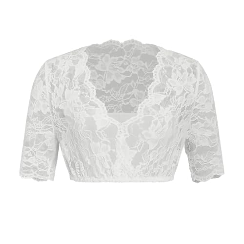 Halloween Kostüm Damen Elegante Spitzenbluse, Hemd, Kostümoberteil für Halloween-Party, Cosplay, Festival, formelle Veranstaltungen von Fycakly