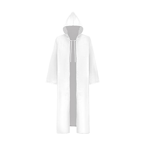 Halloween-Kostüm Einfarbiges Halloween-Umhangkostüm mit langer Robe für Damen von Fycakly