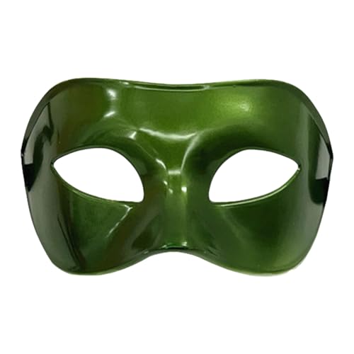Halloween Maske Make-up für Männer und Frauen, geeignet für griechisch-römische Karnevalspartys. Halbes Gesicht im griechischen mythologischen Stil, geeignet für Halloween-Partys. (E, One Size) von Fycakly