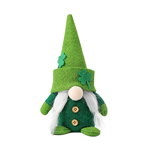 Holiday Patrick's Ornaments Faceless Doll Toy Dekorationsgeschenke St. Day Plüschtier Plüschtiere für Kinder​​ (B, One Size) von Fycakly