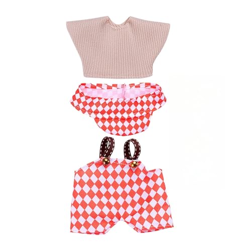 Modepuppen-Kleidungsset, weiches Stoffkostüm-Zubehör für Puppen, Indoor- und Outdoor-Spiel, so tun, als ob sie Sich verkleiden ​​ Große Plüschtiere​ ( B, A) von Fycakly