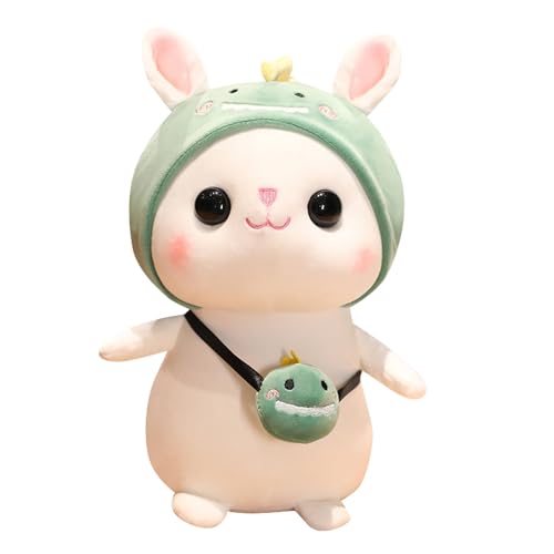 Niedlicher Osterhase Spielzeug Weiches Kuscheltier Hase Süßes Kindergeburtstag Ostern ​​ Puppenwagen Zubehör​​ (A, B) von Fycakly