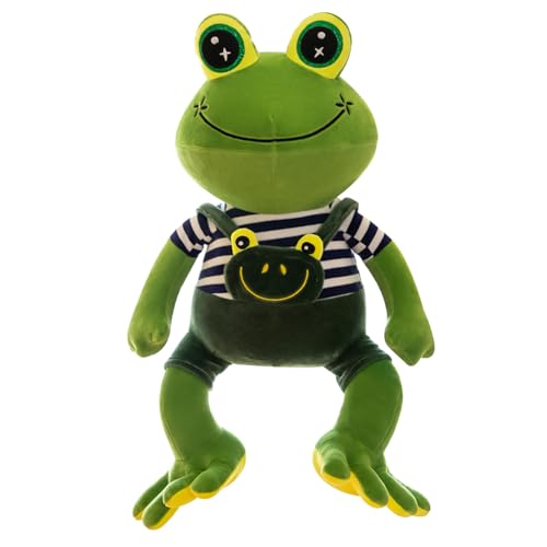 Plüschfrosch-Spielzeug, Nickerchen, weiche Materialien, Geburtstagsgeschenk für Jungen und Mädchen, kleiner Frosch, entzückendes Froschspielzeug, Schlenkerfrosch, ​​ Plüschtiere für ( Green, 30CM) von Fycakly