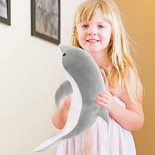 Soft Plüschtiere Stoffpuppen Tier Nickerchen Kissen Kreatives Kinderspielzeug Für Mädchen Kinder Soft Plüschtiere Stoffpuppen Tier Nickerchen Kissen ​​ Plüschtier Dinosaurier Dino​​ ( Grey, One Size) von Fycakly