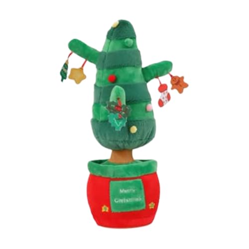 Sprechender, tanzender Weihnachtsbaum, Babyspielzeug, Weihnachtsmann, der zurückspricht, singendes Schneemannspielzeug, für Babys im Alter von 6 bis 12 Monaten, nimmt ​​ Kuscheltiere Baby ( B, B) von Fycakly