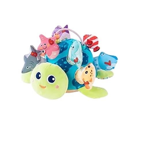 Tierspielzeug Baby Pädagogische Vorschulspielpuppen Können Gekaut Werden 0 6 Jahre Alt ​​ Kuscheltiere Baby Geschenk​​ (C, 30x27cm) von Fycakly