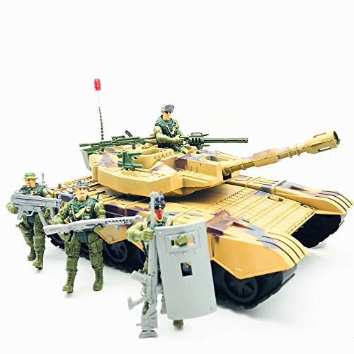 Fycooler Gepanzerte Kampffahrzeuge Armee Panzer Spielzeug,Kinder Militär Panzer Modell Spielzeug Kampfpanzer mit Figur-Modellbausätze militär Figuren 1/18 Fycooler Gepanzerte Kampffahrzeuge Armee Panzer Spielzeug,Kinder Militär Panzer Modell Spielzeug Kampfpanzer mit Figur-Modellbausätze militär Figuren 1/18 von Fycooler