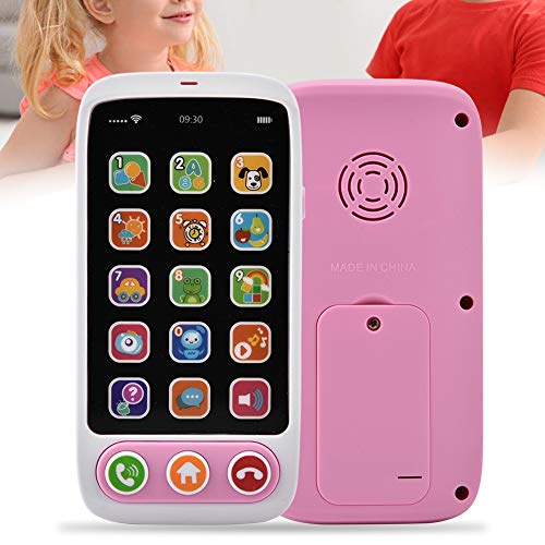 Fydun Telefon-Ornamente, Musik Abspielen, Handy, Handy, Englisch Lernen, Efor Ducation, für Familien (PINK) von Fydun