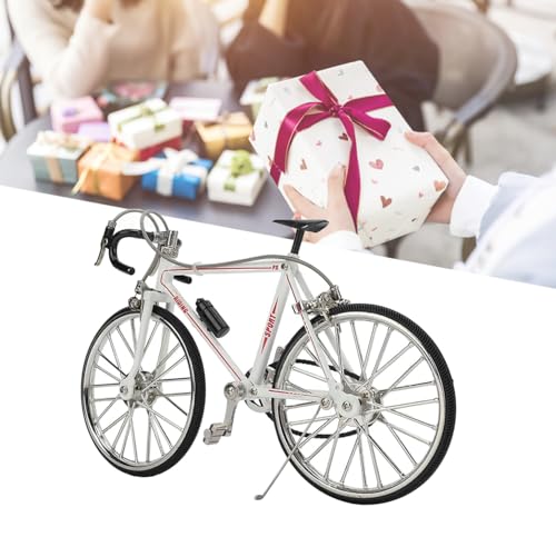 Fyearfly Fahrrad Modell Deko, 11,5 x 19,5 cm Abnehmbares 3D Automodell Lebensechtes Fahrrad Ornament für alle Altersgruppen als Geburtstagsgeschenk Dekoration DIY Kindergeschenk von Fyearfly