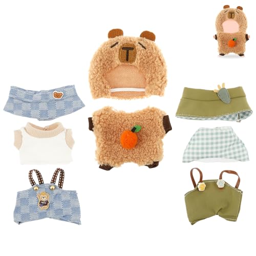 3 Satz La-bubu Kleidung La-bubu Clothing Waschbar Verschiedene Design Stile La-bubu Zubehör für Puppe Einfaches An und Ausziehen Plüsch Puppen Kleidung für Puppen Bis 17 cm 3 Satz La-bubu Kleidung La-bubu Clothing Waschbar Verschiedene Design Stile La-bubu Zubehör für Puppe Einfaches An und Ausziehen Plüsch Puppen Kleidung für Puppen Bis 17 cm von Fyeme