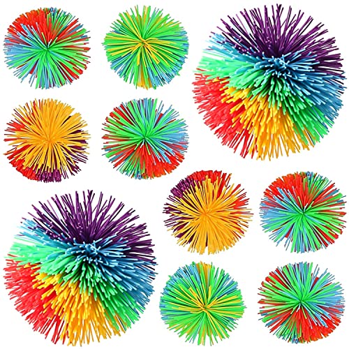 Fyihoxi AFFE Stringy Balls 10 Stück Sensory Fidget Stringy Balls, Bunte Silikon Stringy Bälle, Für Kinder und Erwachsene Fyihoxi AFFE Stringy Balls 10 Stück Sensory Fidget Stringy Balls, Bunte Silikon Stringy Bälle, Für Kinder und Erwachsene von Fyihoxi