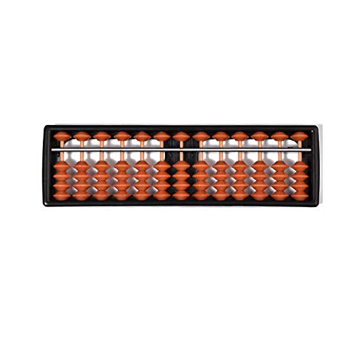 Abacus Chinese Vintage 13-stellige Abacus Mathematical Soroban Kinder Mathematik Berechnungswerkzeug für Kinder Berechnen und Rechnen Mathematikunterricht von Fyore