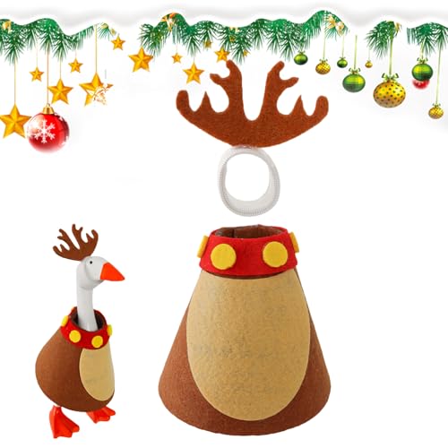 Fyrdyn Mini Dekoration Tierkostüm für,18 Cm Weihnachtliche Tischdekoration Kleidung,Mini Kleider Deko Set Für Terrasse Kamin Wohnzimmer | Lehrer Schüler von Fyrdyn
