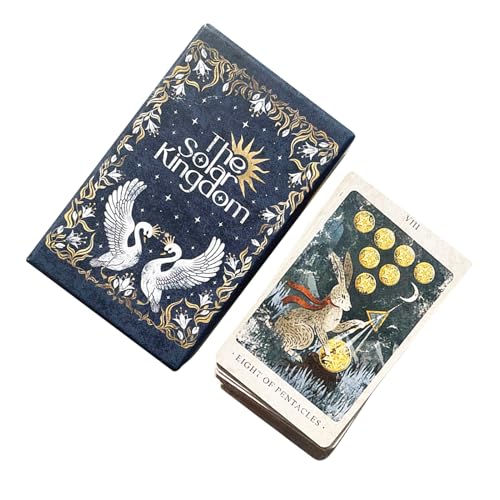 Fyrdyn Tarot Deck | Tarot Brettspiel | Unterhaltsames Gesellschaftsspiel Für Kinder Und Familienfeiern Partys | Fesselndes Spielerlebnis Mit Fantasievollen Geschichten Fyrdyn Tarot Deck | Tarot Brettspiel | Unterhaltsames Gesellschaftsspiel Für Kinder Und Familienfeiern Partys | Fesselndes Spielerlebnis Mit Fantasievollen Geschichten von Fyrdyn