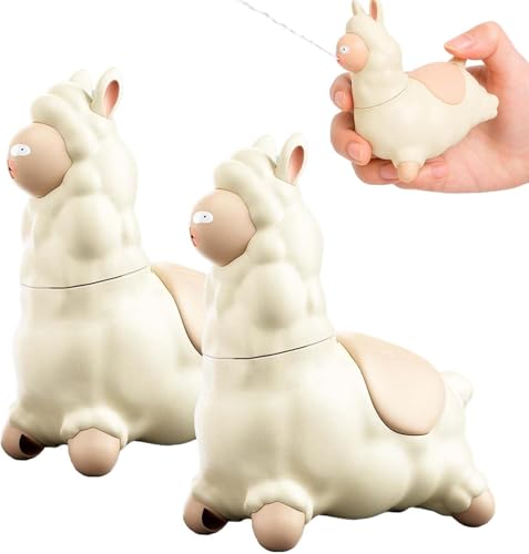 Lama Wasserpistole Mit Drehkopf | 1/2 STK Spuckendes Lama Wasserspritzspielzeug | Wassersprühgerät Für Kinder | Alpaka Wasserpistole Interaktive Sommer Wasserspielzeug Für Pool, Garten Lama Wasserpistole Mit Drehkopf | 1/2 STK Spuckendes Lama Wasserspritzspielzeug | Wassersprühgerät Für Kinder | Alpaka Wasserpistole Interaktive Sommer Wasserspielzeug Für Pool, Garten von Fyrdyn