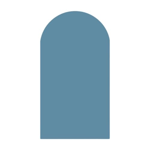 FytStycale Abnehmbarer Bogenwand Aufkleber PVC Tapete für Wohnzimmer Und Kinderbereich, Blau FytStycale Abnehmbarer Bogenwand Aufkleber PVC Tapete für Wohnzimmer Und Kinderbereich, Blau von FytStycale