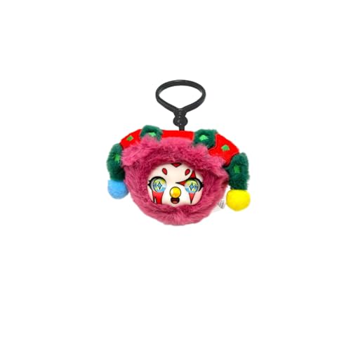 Fyyvalur Plüsch Schlüsselanhänger Clown, 12cm, Begleiter für Rucksack, Ranzen oder Tasche, Kuscheliges Stofftier mit Schlüsselring für Schlüsselbund & Schlüsselhalter Fyyvalur Plüsch Schlüsselanhänger Clown, 12cm, Begleiter für Rucksack, Ranzen oder Tasche, Kuscheliges Stofftier mit Schlüsselring für Schlüsselbund & Schlüsselhalter von Fyyvalur
