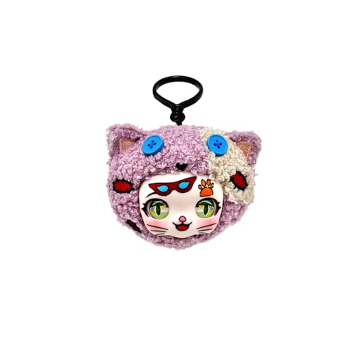 Fyyvalur Plüsch Schlüsselanhänger Kitty, 10cm, Begleiter für Rucksack, Ranzen oder Tasche, Kuscheliges Stofftier mit Schlüsselring für Schlüsselbund & Schlüsselhalter Fyyvalur Plüsch Schlüsselanhänger Kitty, 10cm, Begleiter für Rucksack, Ranzen oder Tasche, Kuscheliges Stofftier mit Schlüsselring für Schlüsselbund & Schlüsselhalter von Fyyvalur