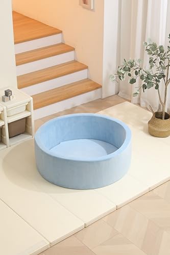 G'CHILD— Schaumstoffballpool für Kinder, superweiches Silberfuchsfleece, weicher Innen- und Außenspielbereich für Babys, ideales Geschenkspielzeug für Jungen und Mädchen im Kleinkindalter. (Hellblau) G'CHILD— Schaumstoffballpool für Kinder, superweiches Silberfuchsfleece, weicher Innen- und Außenspielbereich für Babys, ideales Geschenkspielzeug für Jungen und Mädchen im Kleinkindalter. (Hellblau) von G'CHILD