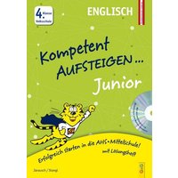 Kompetent Aufsteigen Junior Englisch 4. Klasse Volksschule mit CD von G&G Verlag, Kinder- und Jugendbuch