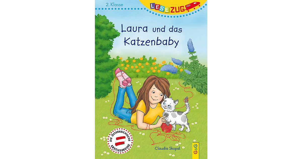 Buch - Lesezug 2. Klasse: Laura und das Katzenbaby von G & G Verlagsgesellschaft