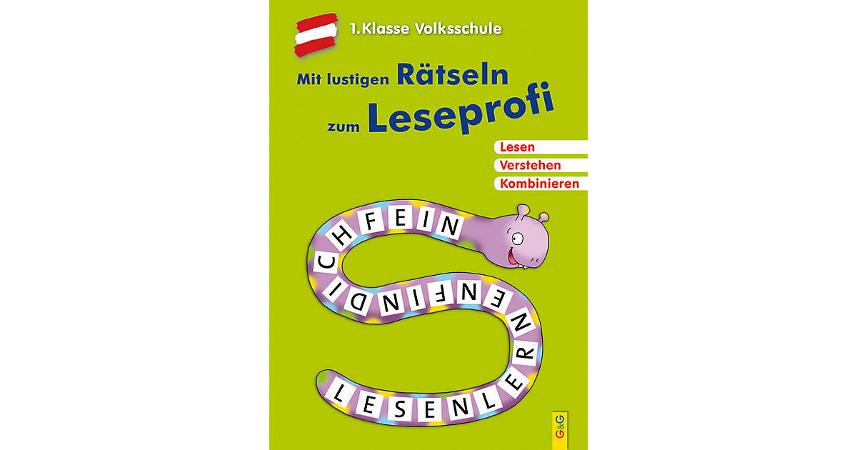 Buch - Mit lustigen Rätseln zum Leseprofi: 1. Klasse Volksschule von G & G Verlagsgesellschaft