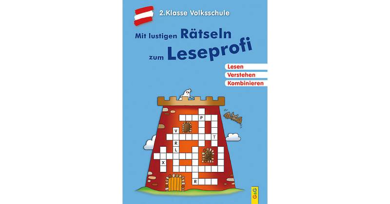 Buch - Mit lustigen Rätseln zum Leseprofi: 2. Klasse Volksschule von G & G Verlagsgesellschaft
