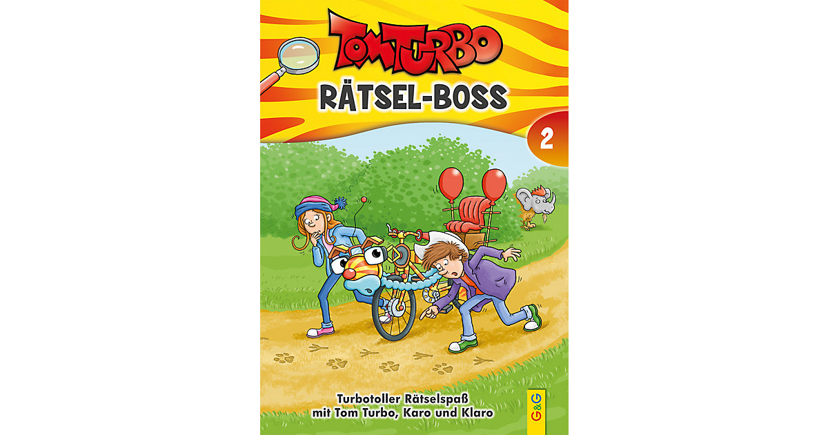 Buch - Tom Turbo - Rätsel-Boss 2 von G & G Verlagsgesellschaft