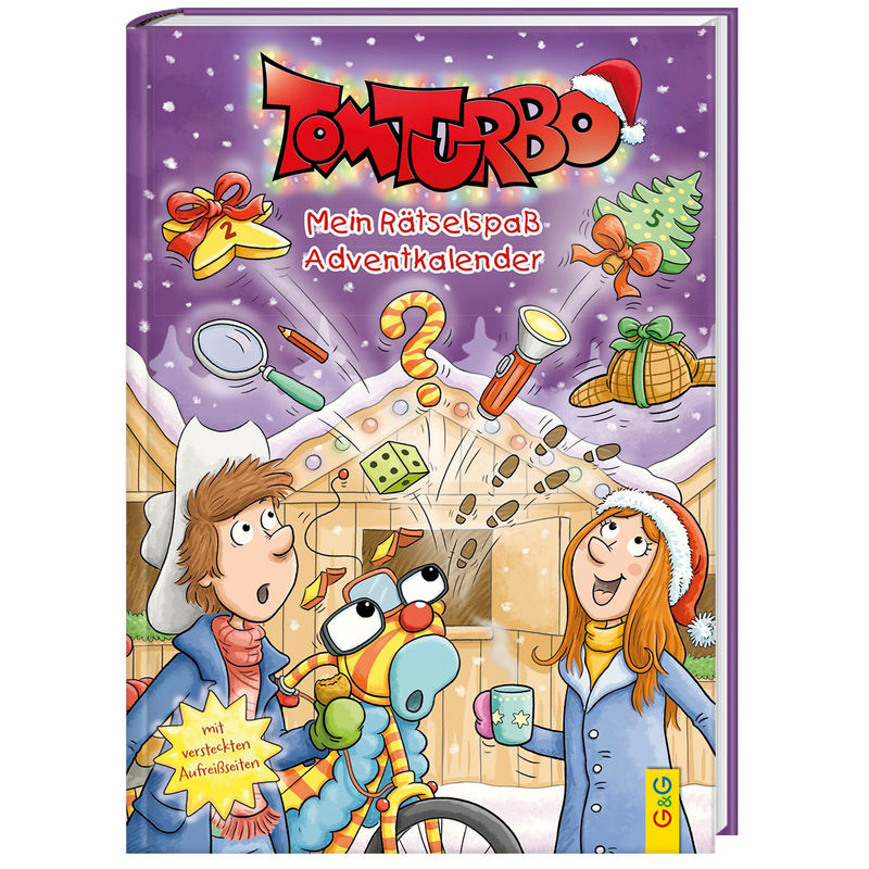 Tom Turbo / Tom Turbo Mein Rätselspaß Adventkalender von G & G Verlagsgesellschaft