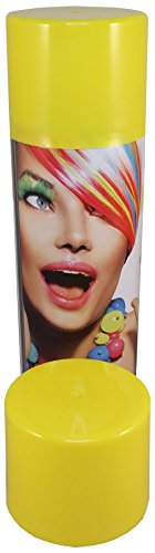 G&M Color Haarspray 250ml | (€15,96/l) | 7 Farben | Haarfarben Fasching Karneval Halloween farbig (Gelb) von G&M