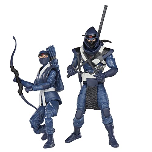 G.I. Joe Classified Series Ninjas Actionfigur mit Zubehör, 15,2 cm, 2er-Pack (exklusiv bei Amazon) von G.I. Joe