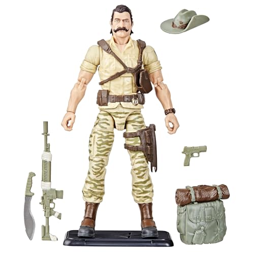 G.I. Joe Classified Series Retro Cardback Recondo, Collectible 6-Inch Action Figure with 7 Accessories von G.I. Joe