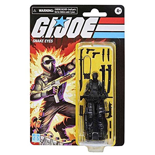 G.I. Joe Retro Collection Actionfigur Snake Eyes (Exclusive) von G. I. Joe