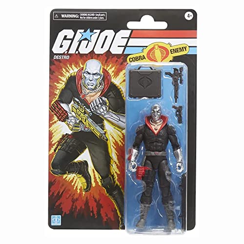 G.I. Joe Classified Retro Carded Animated Destro 6 Zoll Actionfigur von G.I. Joe