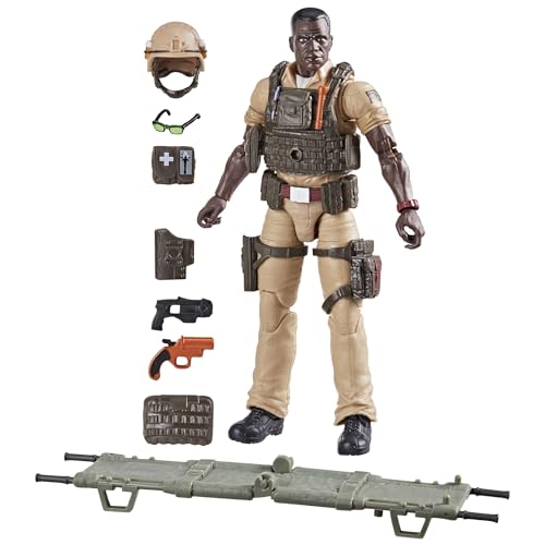 G.I. Joe Classified Series #122, Carl Doc Greer, Sammelfigur 15,2 cm, Actionfigur mit 7 Zubehörteilen G.I. Joe Classified Series #122, Carl Doc Greer, Sammelfigur 15,2 cm, Actionfigur mit 7 Zubehörteilen von G.I. Joe