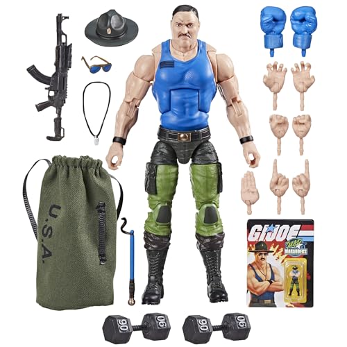 G.I. Joe Classified Series #129 - Mad Marauders SGT Slaughter, Sammelfigur 15,2 cm Actionfigur mit 18 Zubehörteilen G.I. Joe Classified Series #129 - Mad Marauders SGT Slaughter, Sammelfigur 15,2 cm Actionfigur mit 18 Zubehörteilen von G.I. Joe