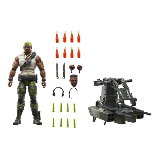 G.I. Joe Classified Series #150, Heavy Duty with Man-Portable Heavy Weapons System, Collectible Deluxe 6 Inch Action Figure Set with 30 Accessories von G.I. Joe