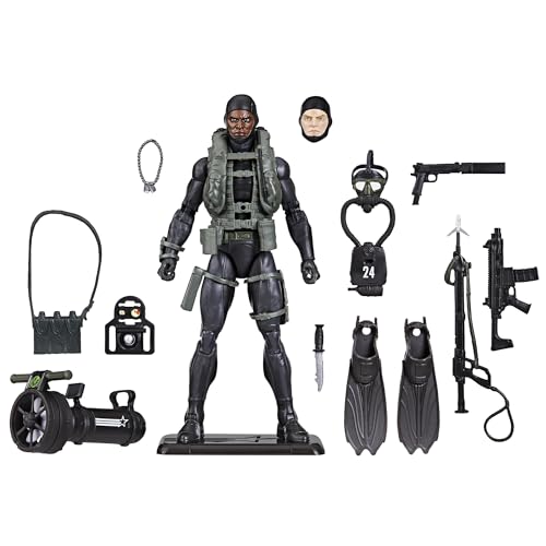 G.I. Joe Classified Series 60th Anniversary Action Sailor - Recon Diver, Sammelfigur 15,2 cm mit 17 Zubehörteilen G.I. Joe Classified Series 60th Anniversary Action Sailor - Recon Diver, Sammelfigur 15,2 cm mit 17 Zubehörteilen von G.I. Joe