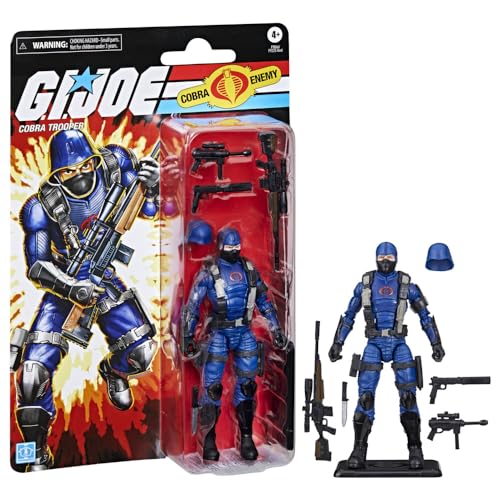 G.I. Joe Classified Series Retro Cardback Cobra Trooper, Sammelfigur 15,2 cm Actionfigur mit 9 Zubehörteilen G.I. Joe Classified Series Retro Cardback Cobra Trooper, Sammelfigur 15,2 cm Actionfigur mit 9 Zubehörteilen von G.I. Joe