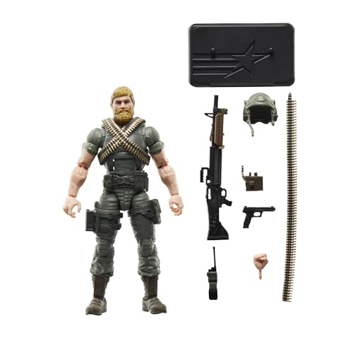 G.I. Joe Classified Series Retro Cardback Craig Rock 'N Roll McConnel, Sammelfigur 15,2 cm Actionfigur mit 9 Zubehörteilen von G.I. Joe