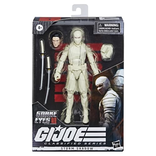 G.I. Joe Classified Series Snake Eyes Origins Storm Shadow Figur 17, Premium 15 cm großes Spielzeug mit spezieller Verpackung, Multi von G.I. Joe