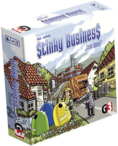 G3 Publishing 105747 - Stinky Business, Brettspiel - Deutsch/Englisch/Polnisch von Pegasus Spiele