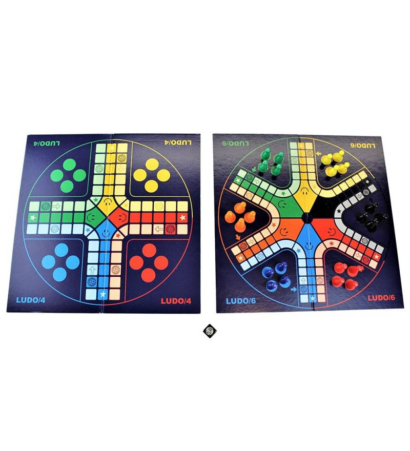 GA Leg Games - Ludo 4 und 6 Mands - GA Leg - One Size - Brettspiele GA Leg Games - Ludo 4 und 6 Mands - GA Leg - One Size - Brettspiele von GA Leg