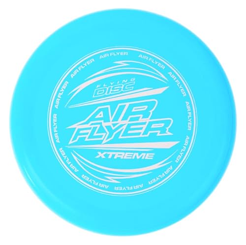 GABANA Lenkscheibe, Frisbee, Sportscheibe aus Kunststoff, fluoreszierend (blau) von GABANA