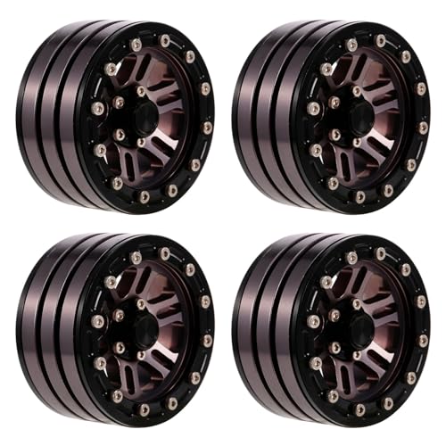 GADAW 1 9 Zoll Spielzeug Radfelgen Naben Fernbedienung Offroads Auto Modifikation Radfelgen 4 Stück Für SCX10 1:10 Spielzeugauto Modell Fahrzeugteil von GADAW