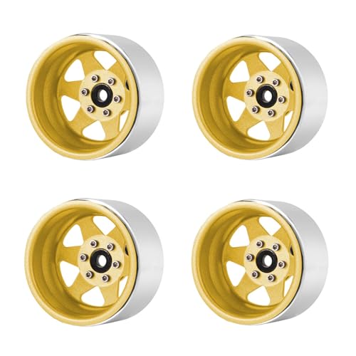 GADAW 4 Pcs Metall Felgen Werkzeug Für 1/10 Fernbedienung Crawler Felgen Für Crawler Zubehör Modell Crawler Auto Spielzeug von GADAW