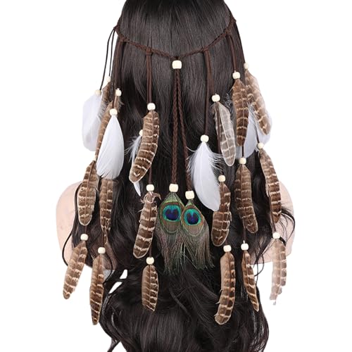 GADAW Einzigartige Stile, mehrfarbig, Retro-Haarband, Halloween, Cosplay, modischer Haarschmuck von GADAW