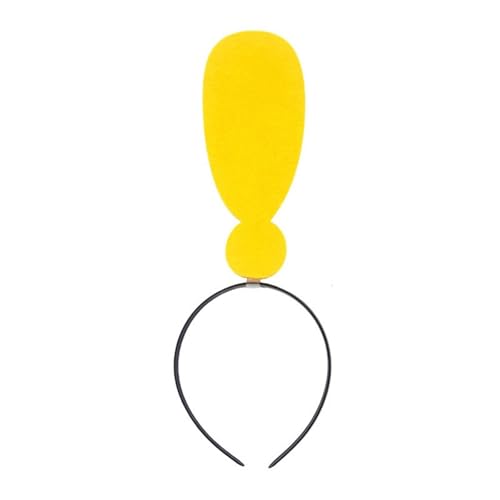 GADAW Fragezeichen-geformtes Stirnband, lustige Kopfbedeckung, Haarbänder, Kopfbedeckung, auffällige Haarbänder, Geburtstagsparty GADAW Fragezeichen-geformtes Stirnband, lustige Kopfbedeckung, Haarbänder, Kopfbedeckung, auffällige Haarbänder, Geburtstagsparty von GADAW