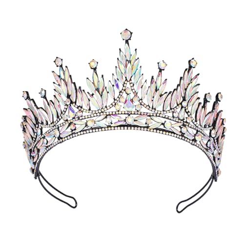 GADAW Haarreif für Mädchen, glitzernde Krone, Abschlussbälle für Königin, Geburtstag, Stirnbänder, Foto-Requisiten, elegante Kostüm-Kopfbedeckung GADAW Haarreif für Mädchen, glitzernde Krone, Abschlussbälle für Königin, Geburtstag, Stirnbänder, Foto-Requisiten, elegante Kostüm-Kopfbedeckung von GADAW